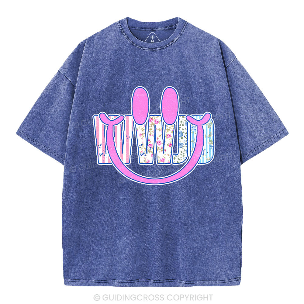 It Was Jesus All Along Christian Washed T-Shirt