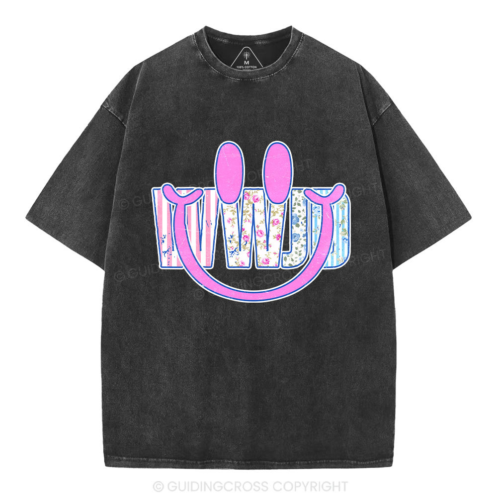 It Was Jesus All Along Christian Washed T-Shirt