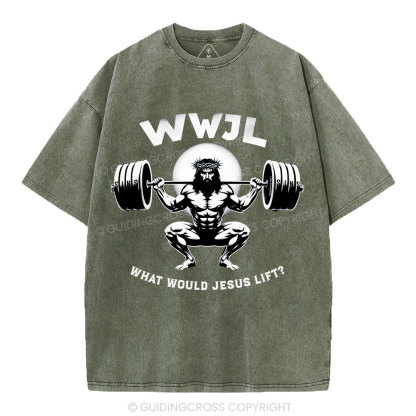 WWJL Christian Washed T-Shirt