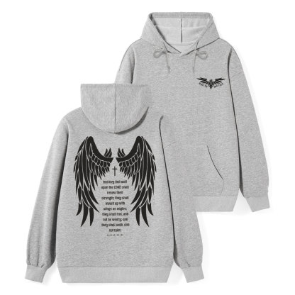 Wait On The Coro Classic Christian Hoodie