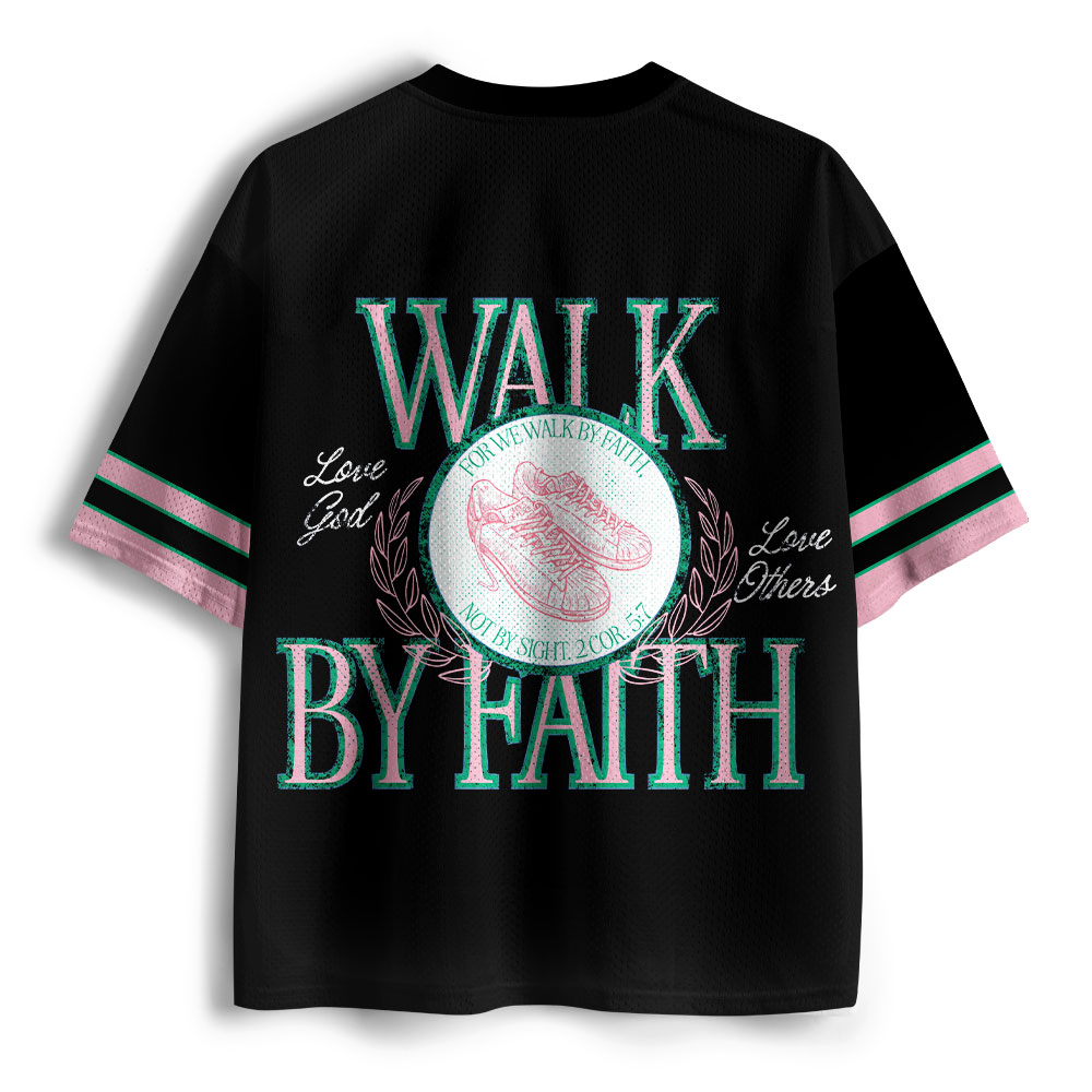 Walk By Faith Christian Mesh Jersey