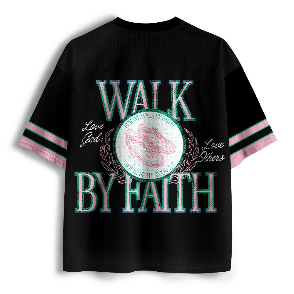Walk By Faith Christian Mesh Jersey