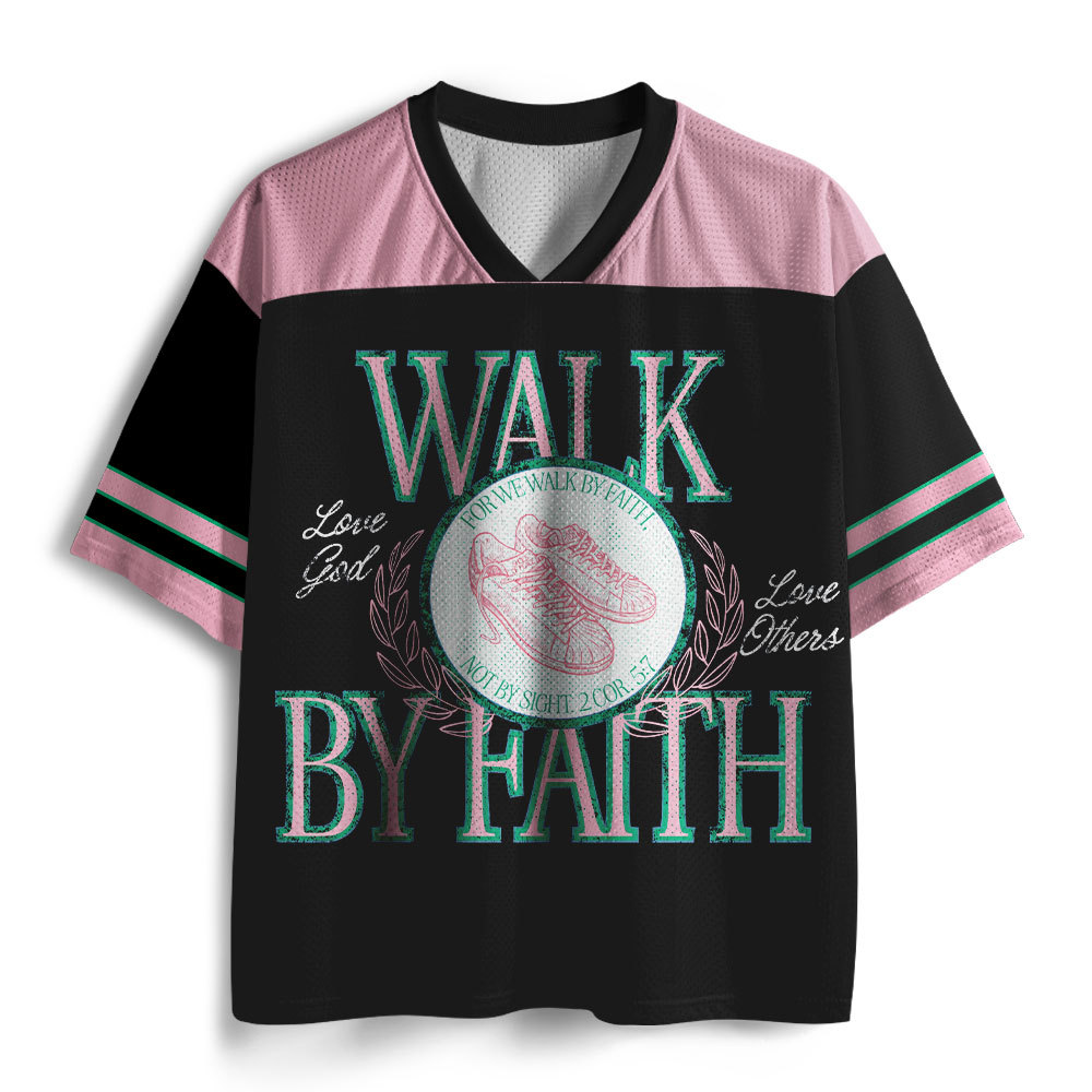 Walk By Faith Christian Mesh Jersey