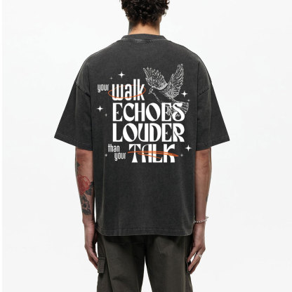 Walk Christian Washed T-Shirt