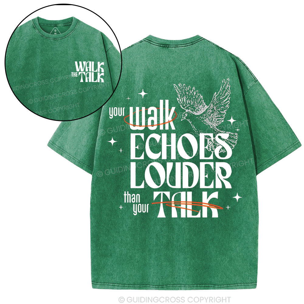 Walk Christian Washed T-Shirt