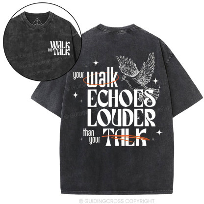 Walk Christian Washed T-Shirt