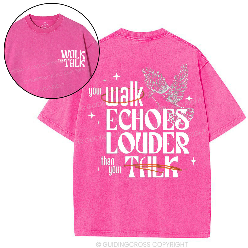 Walk Christian Washed T-Shirt