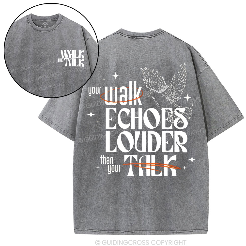 Walk Christian Washed T-Shirt