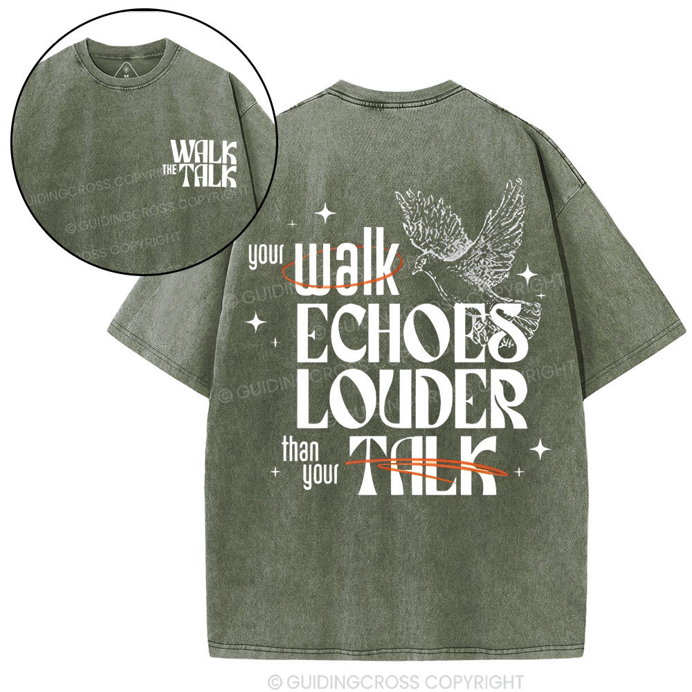 Walk Christian Washed T-Shirt