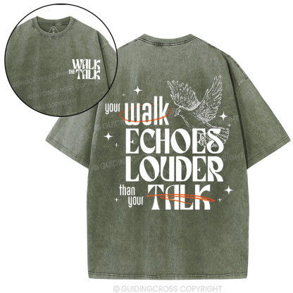 Walk Christian Washed T-Shirt