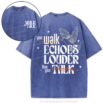 Walk Christian Washed T-Shirt