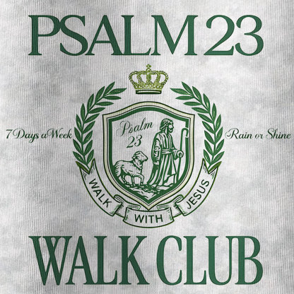 Walk With Jesus Oversized All-Over Print Christian T-Shirt