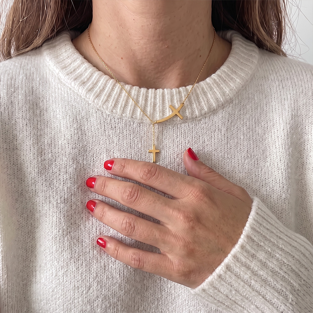 Walk in Faith Christian Necklace