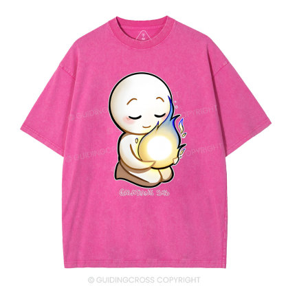 Walk in the Spirit Christian Washed T-Shirt