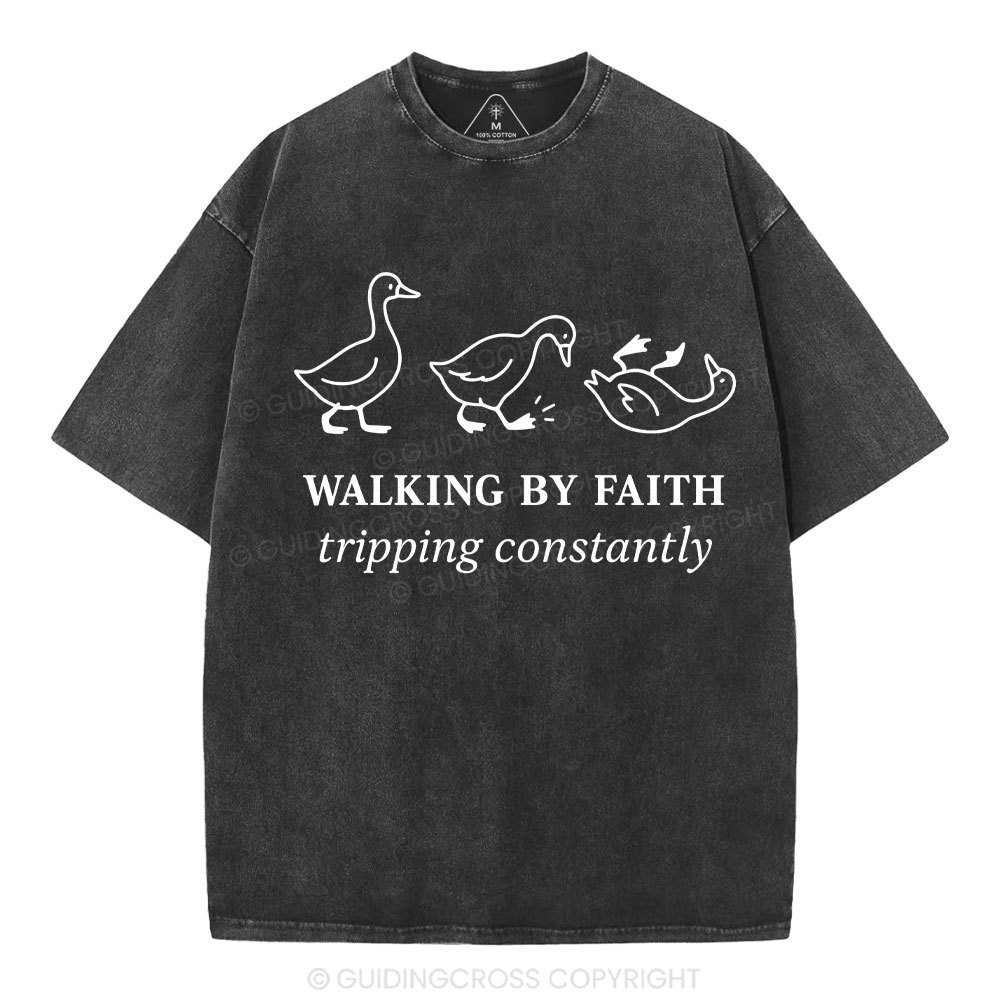 New-Sample Christian Washed T-Shirt Sale - GuidingCross