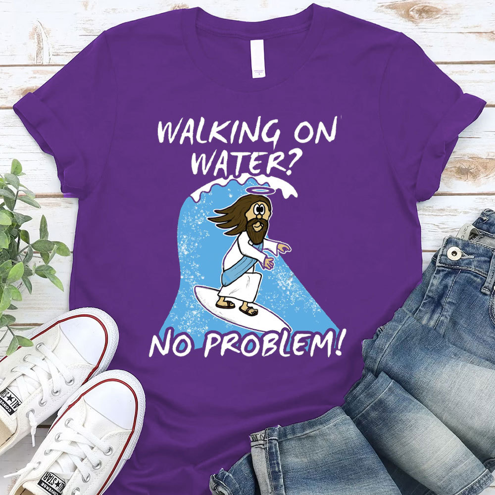 Walking On Water Christian T-Shirt