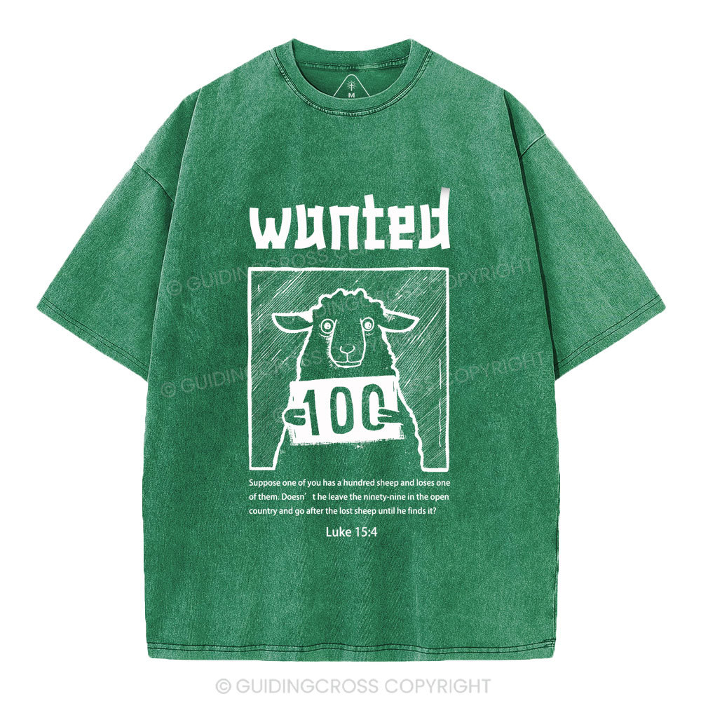 Wanted Christian Washed T-Shirt