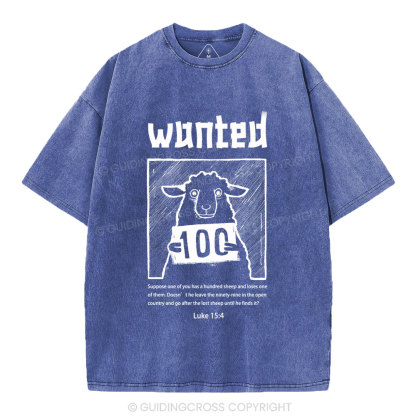 Wanted Christian Washed T-Shirt