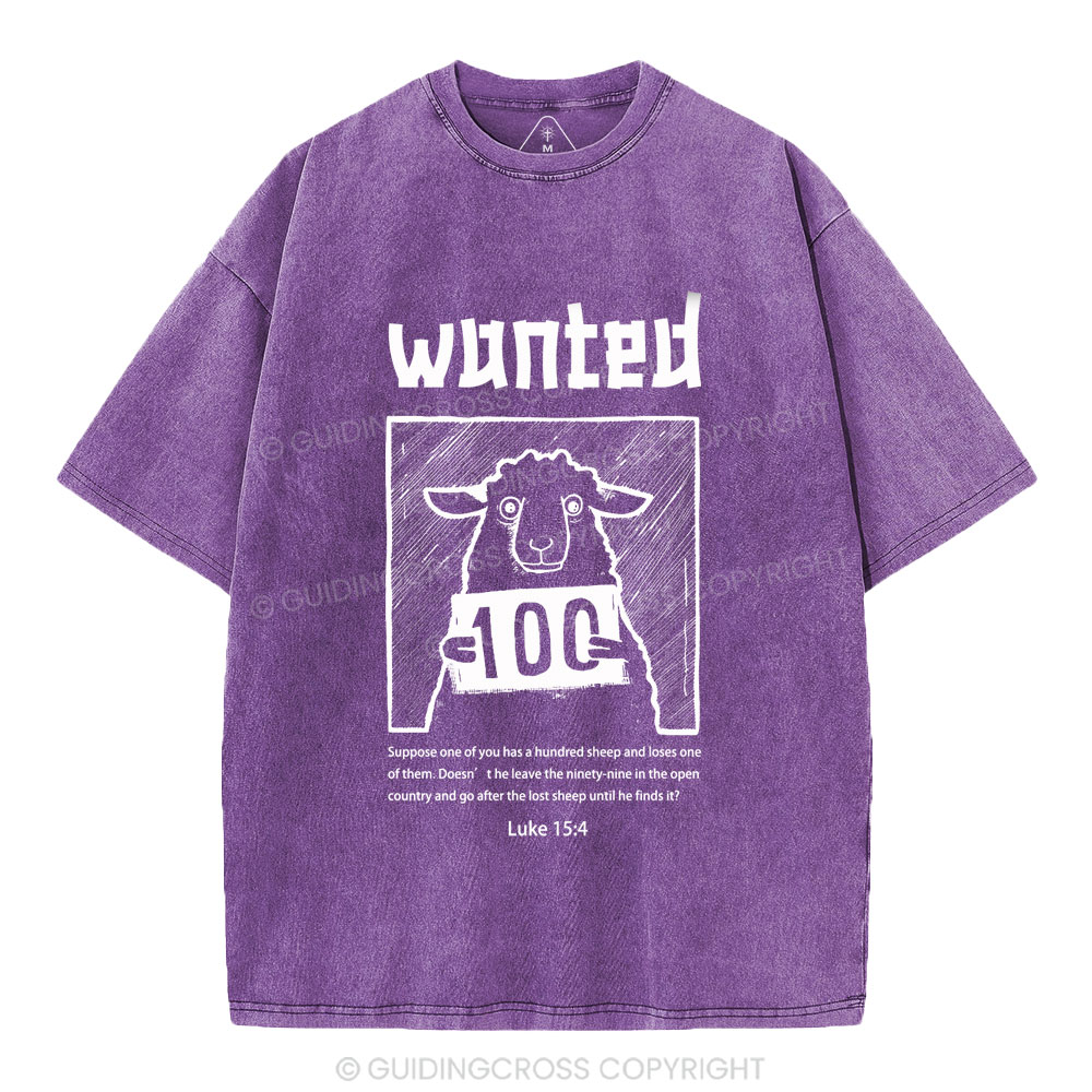 Wanted Christian Washed T-Shirt