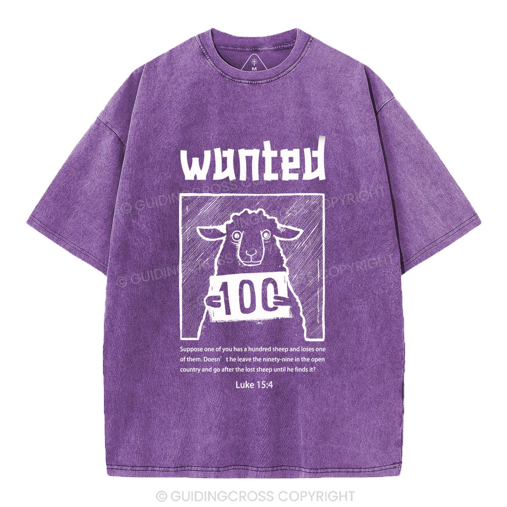 Wanted Christian Washed T-Shirt