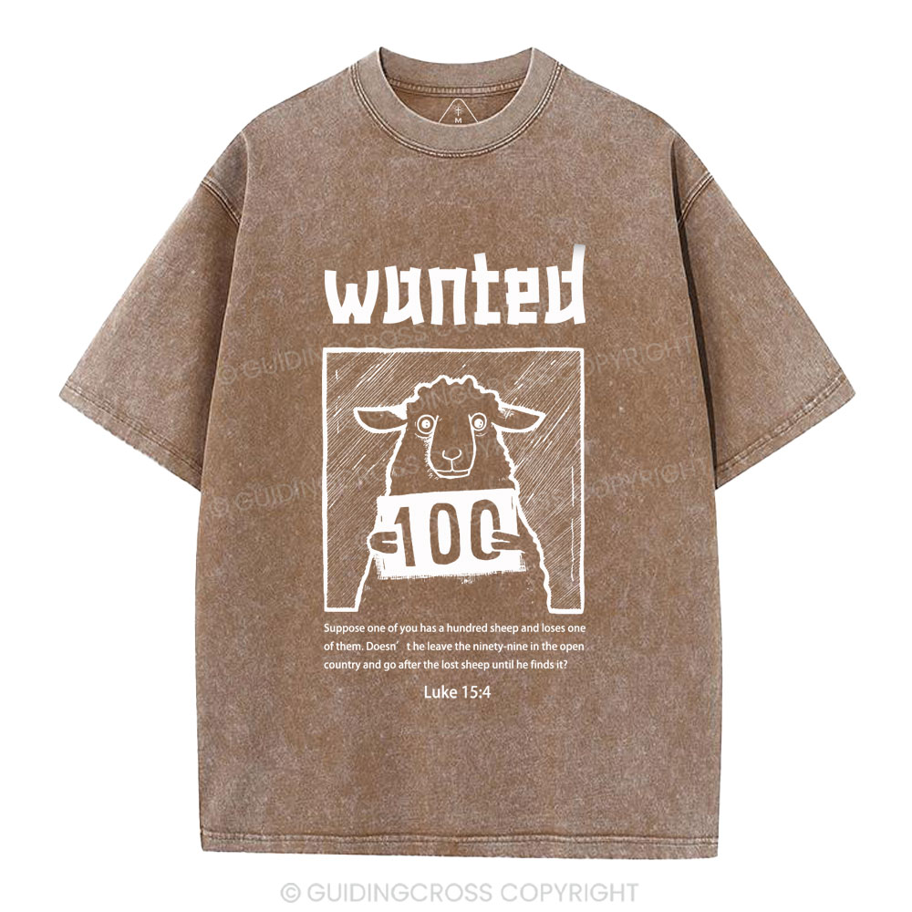 Wanted Christian Washed T-Shirt