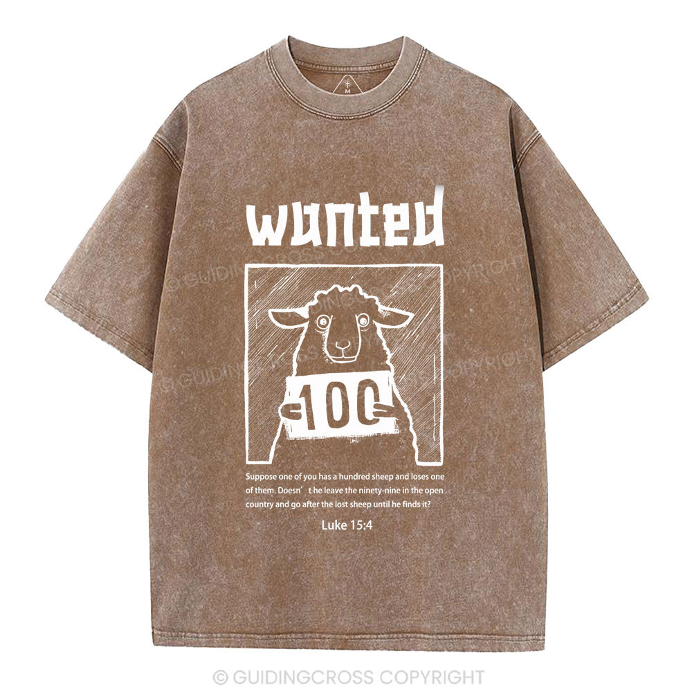 Wanted Christian Washed T-Shirt