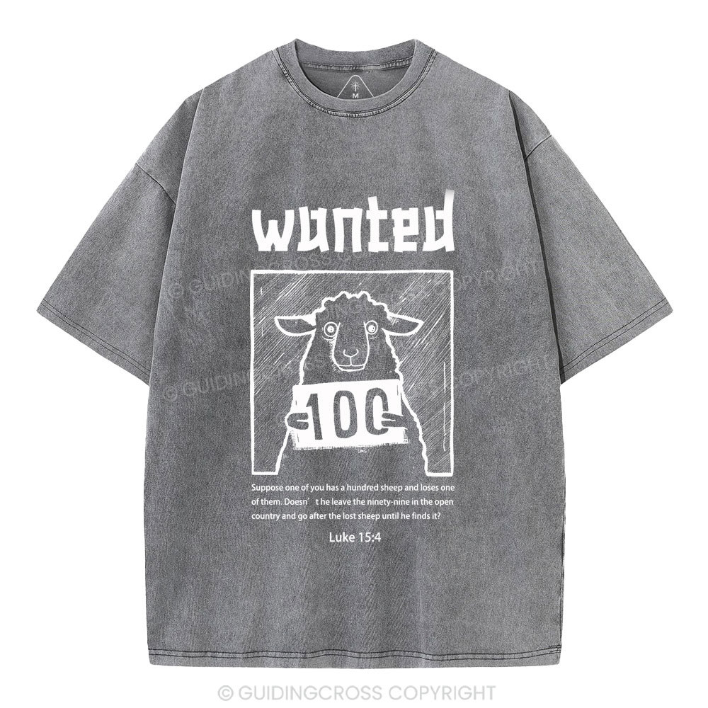Wanted Christian Washed T-Shirt