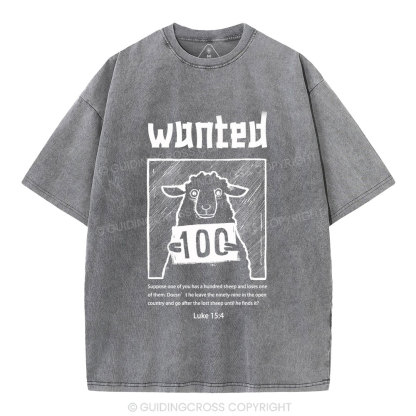 Wanted Christian Washed T-Shirt