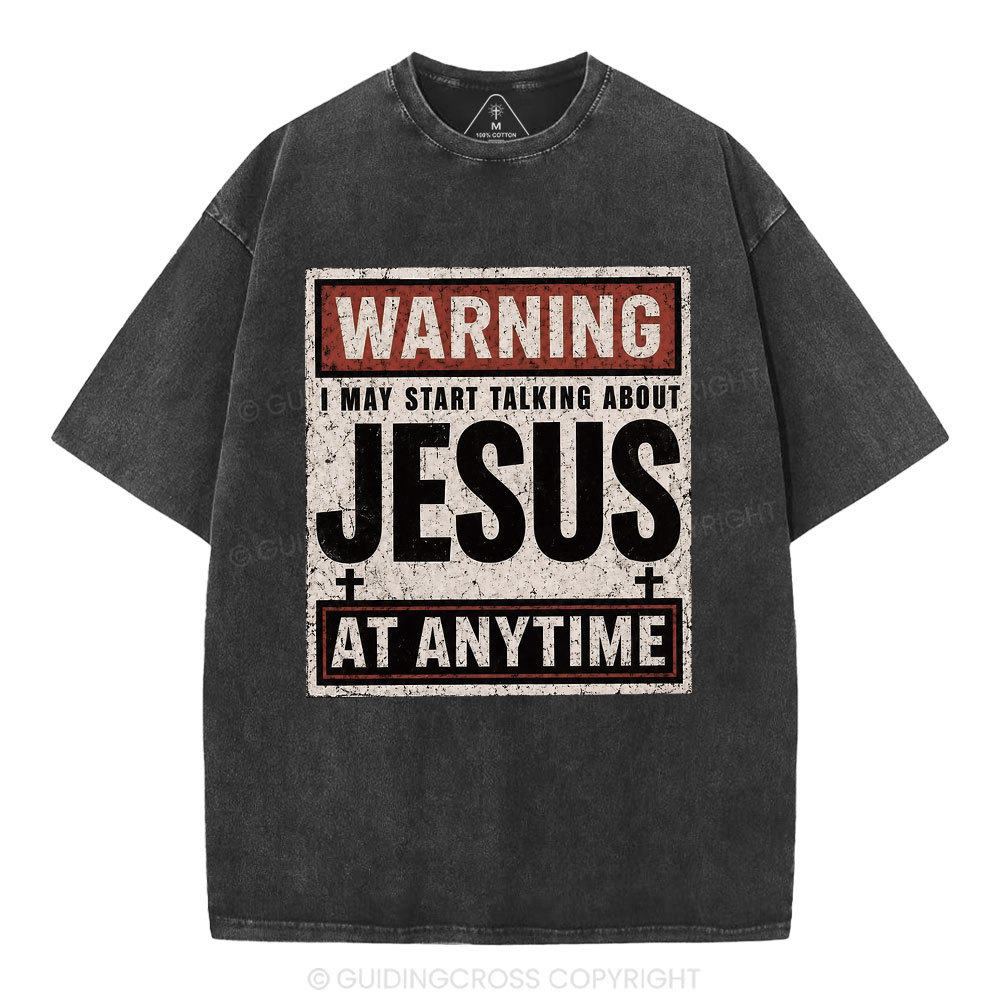 New-Sample Christian Washed T-Shirt Sale - GuidingCross
