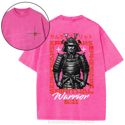 Warrior Christian Washed T-Shirt