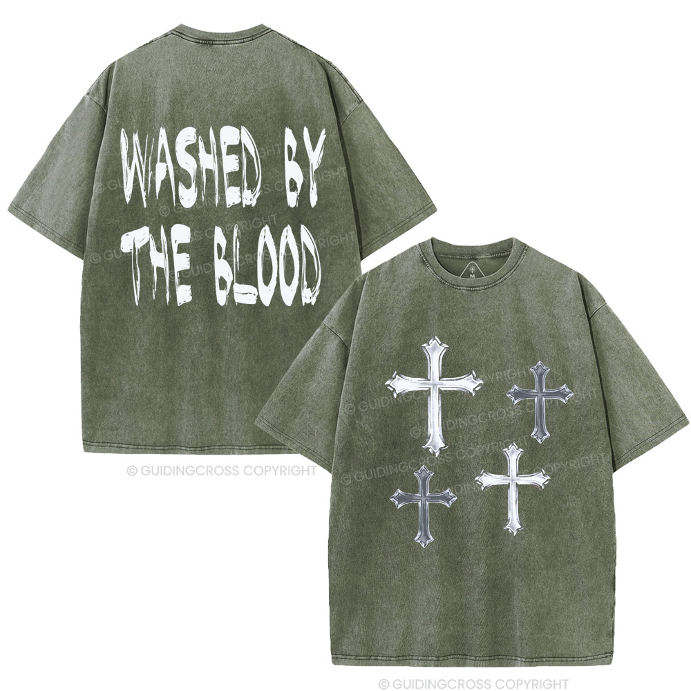 Washed By The Blood Christian Washed T-Shirt