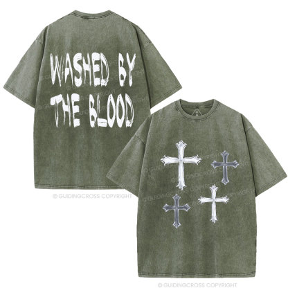 Washed By The Blood Christian Washed T-Shirt