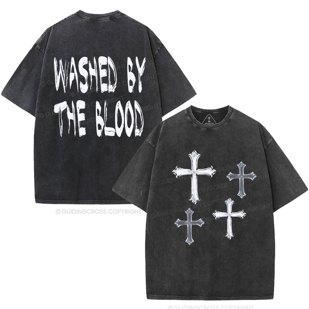 New-Sample Christian Washed T-Shirt Sale - GuidingCross