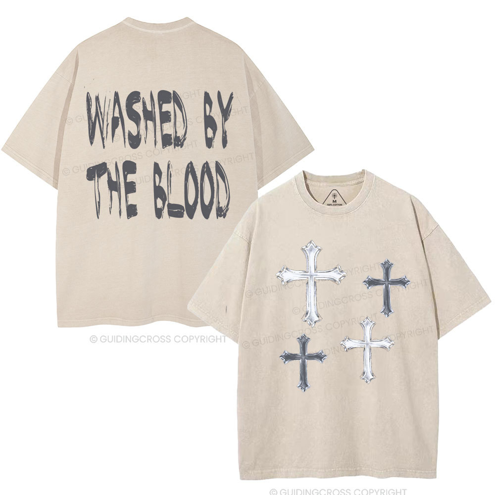 Washed By The Blood Christian Washed T-Shirt