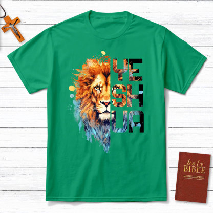 Water Color Yeshua Christian T-Shirt