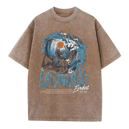 Way Maker Christian Washed T-Shirt
