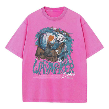 Way Maker Christian Washed T-Shirt