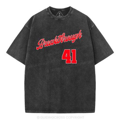 Way Maker Christian Washed T-Shirt