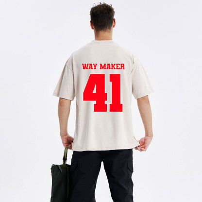 Way Maker Christian Washed T-Shirt