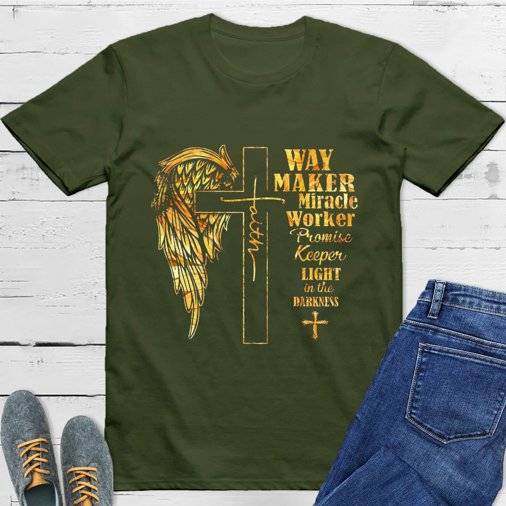 Way Maker Wings Christian T-Shirt