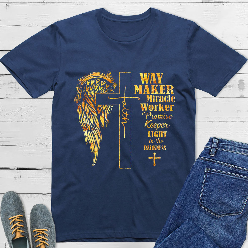 Way Maker Wings Christian T-Shirt