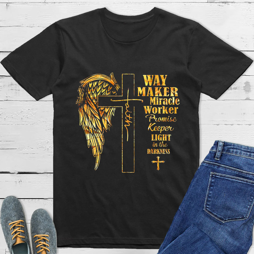 Way Maker Wings Christian T-Shirt