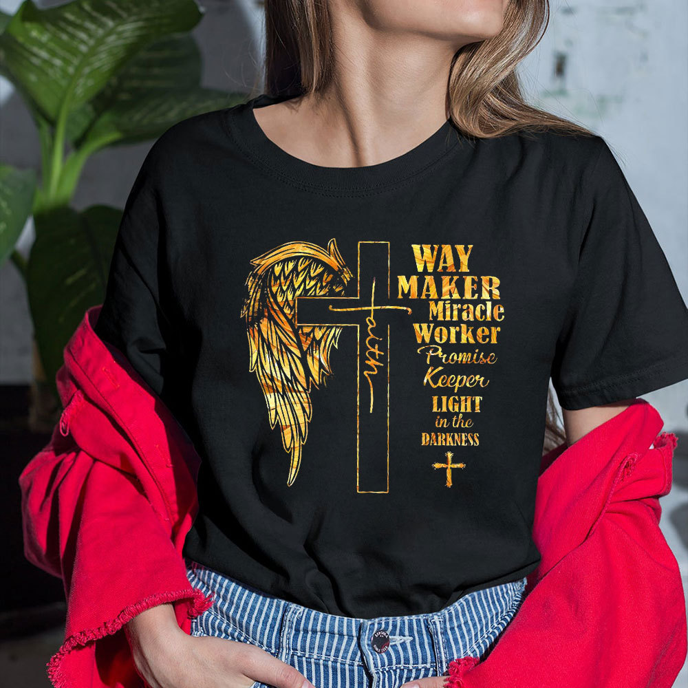 Way Maker Wings Christian T-Shirt