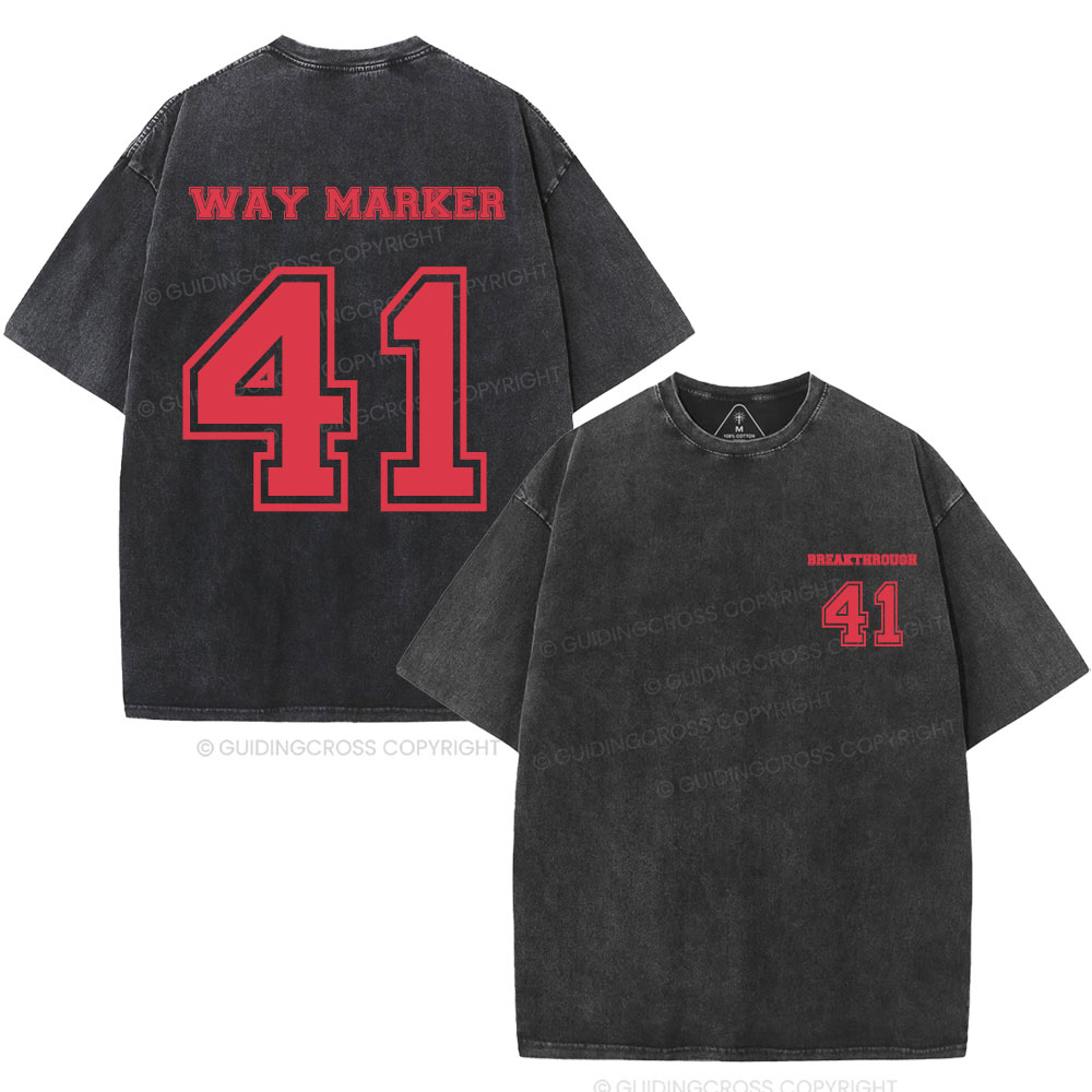 New-Sample Christian Washed T-Shirt Sale - GuidingCross