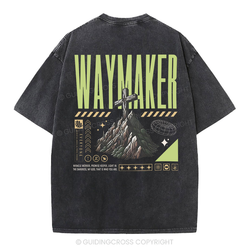 Waymaker Christian Washed T-Shirt