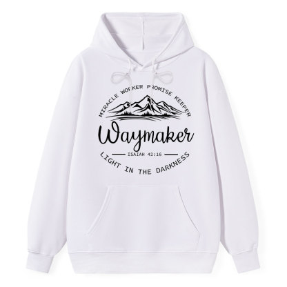 Waymaker Miracle Worker Promise Keeper Christian Hoodie