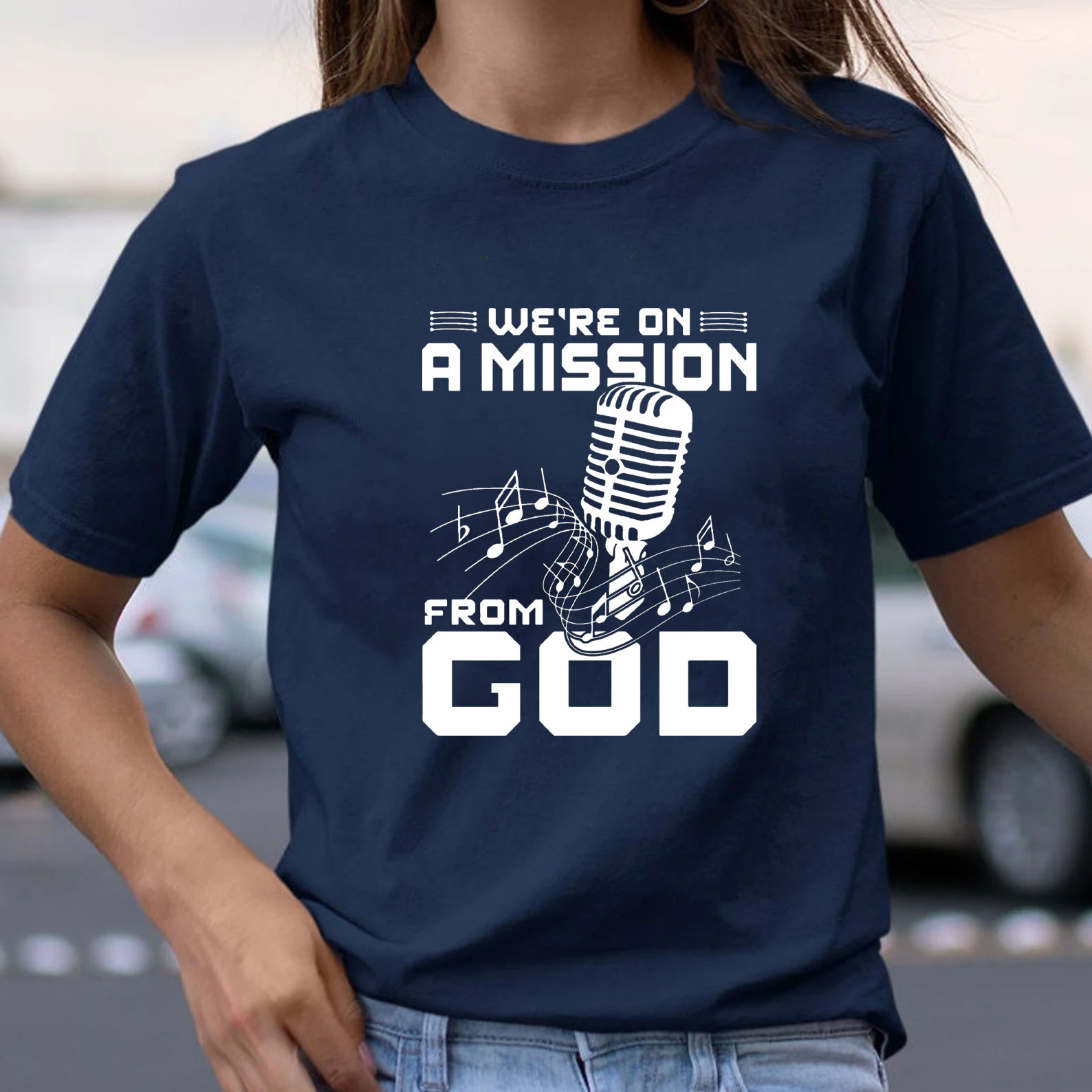 We Are On A Mission From God Christian T-Shirt