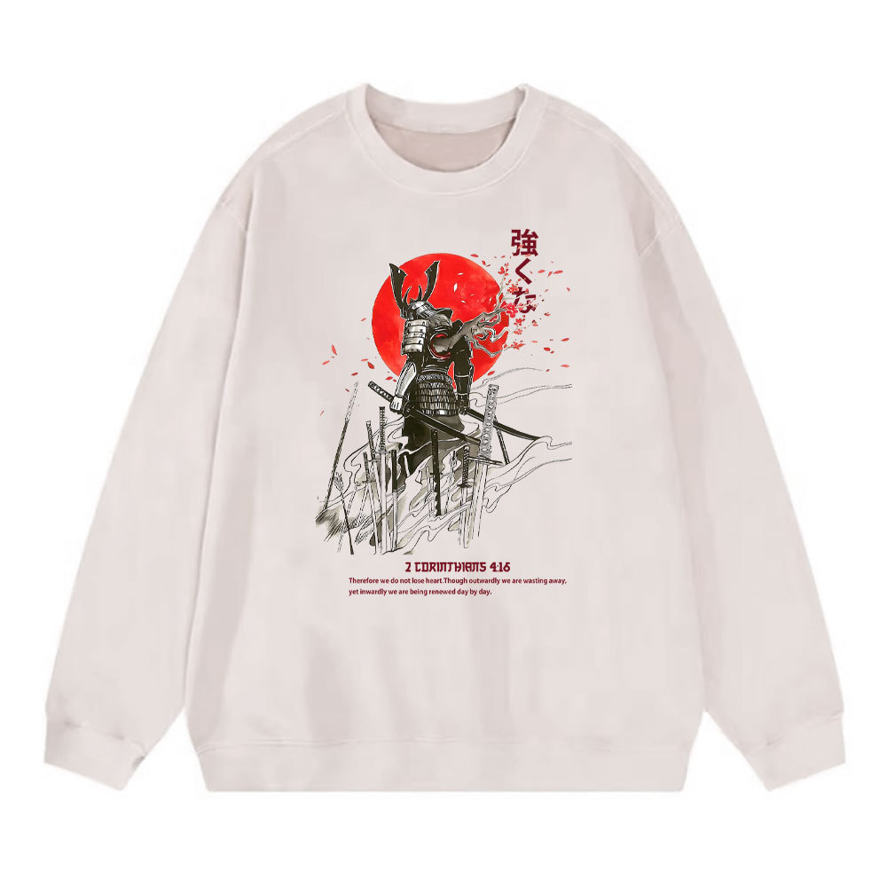 We Do Not Lose Heart Chirstian Washed Sweatshirt