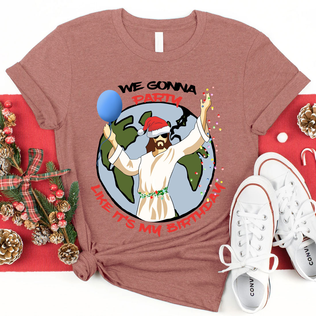 We Gonna Party Christian Christmas T-Shirt