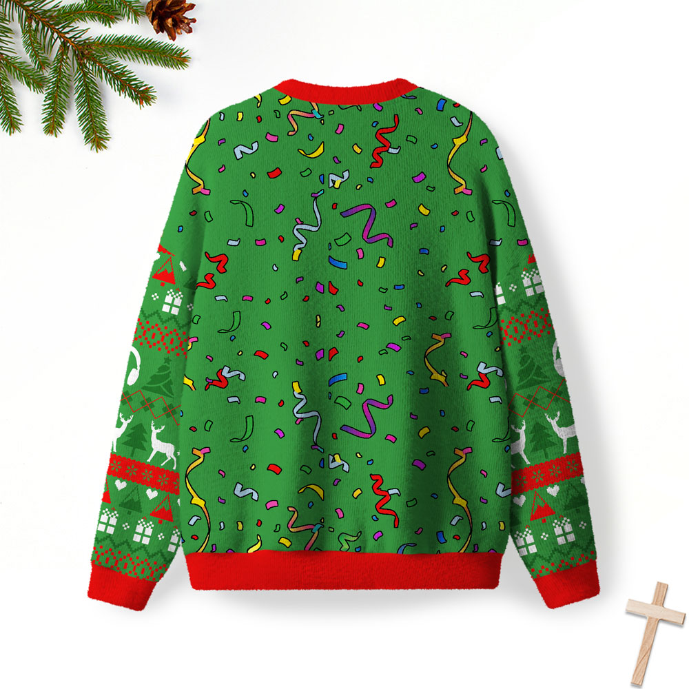 We Gonna Party Like Its My Birthday Christian Lightweight Sweater